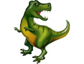 Шар фольга фигура Динозавр Тиранозавр QL 42" 107 СМ