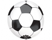 Шар фольга с рисунком Сфера 3D Bubble Бабблс 16" Мяч футбольный An