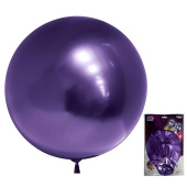 Шар Сфера 3D Bubble Бабблс 18" металлик Фиолетовый 46см FL