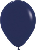 Шар латекс 5''/Sp пастель 044 Темно синий 100шт