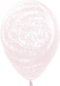 Шар латекс 12''/Sp пастель граффити 609 макарунс Нежно розовый (25шт)