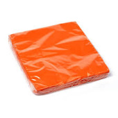 Салфетки 33см однотонные Orange Peel уп6