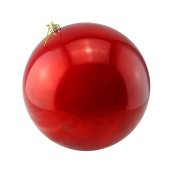 Игрушки на елку Шар 15см Красный перламутровый
