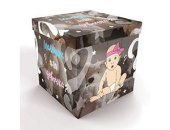 Коробка сюрприз для воздушных шаров 60х60х60см Мальчик Девочка