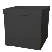Коробка сюрприз для воздушных шаров 60х60х60см Черная