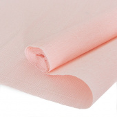 Бумага гофрированная 50х250см Нежно-розовый