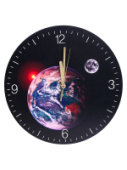 Часы настенные Взгляд из космоса 30см