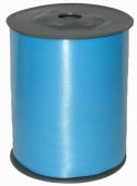 Лента бобина 5ммх500м однотонная Бирюзовая Синяя