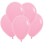 Шар латекс 5''/Sp пастель 009 Розовый Bubble Gum Pink 100шт