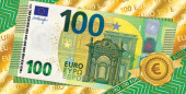 100 евро (конверт для денег)