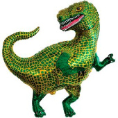 Шар фольга фигура Динозавр Тиранозавр 103л 33" Fm