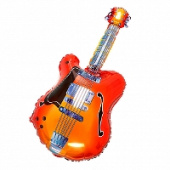 Шар фольга фигура Гитара 43" 109см GR