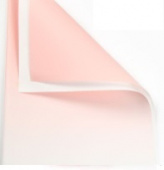 Пленка лист 58х58см градиент Розово белый (уп20)