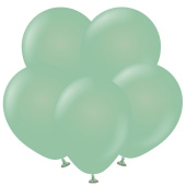 Шар латекс 5''/ВС пастель Серо-зеленый Winter green 100шт