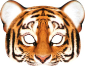 Маска бумага Тигр (10шт)