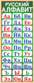 Закладка магнитная Русский алфавит (10шт)