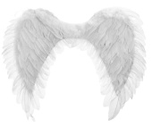 Крылья ангела перо Белые 48×63