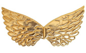 Крылья ангела текстиль Золотые для детей