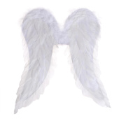 Крылья ангел перо Белые 50х50
