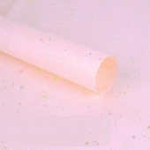 Пленка лист крошка Розовая 58х58см (уп10)