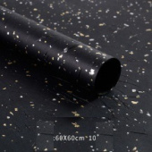 Пленка лист 58х58см крошка Черная (уп10)