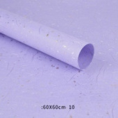 Пленка лист крошка Сиреневая 58х58см (уп10)