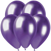 Шар латекс 5"/Gm A50/97 хром металлик Фиолетовый Shiny Purple (50шт)