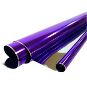 Пленка рулон 0,70х7,5м Фиолетовая металлик