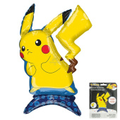 Шар фольга фигура AIR Пикачу упак Pikachu 18" 45х60см An