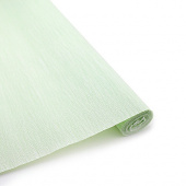 Бумага гофрированная рулон Нежно-зеленый 50смх2м Китай /новинка