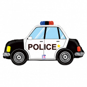 Шар фольга фигура Машина Полицейская 34" 86см GR