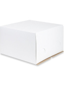 Коробка для торта 30х30х19см белая