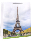 Пакет 26,4х32,7х13,6см L Эйфелева башня в Париже