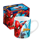 Кружка керамическая в упаковке 220мл Человек-паук Улицы Spiderman