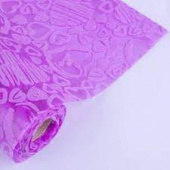 Фетр флористический 50смх4,57м Тиснение сердца Светло-фиолетовый 1шт