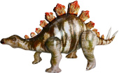 Шар фольга фигура динозавр Стегозавр 52'' 132см FL