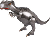 Шар фольга фигура динозавр Тираннозавр серый 38'' 97см FL