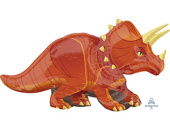 Шар фольга фигура Динозавр Трицератопс 42" 106смх24" 60см An