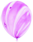 Шар латекс 12"/КА агат Фиолетовый (50шт)
