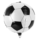 Шар фольга с рисунком Сфера 3D Bubble Бабблс 16" Мяч футбольный