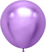 Шар латекс 36''/ДБ хром Зеркальные шары Фиолетовый 1шт