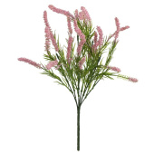 Цветы декор Букет лаванды Розовый 37x10x3см 1шт Китай