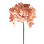 Цветы декор Гортензия искусственная из ткани Розовый 265х11х11см 1шт Китай