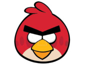 Маска бумага Angry Birds (8шт)