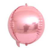 Шар Сфера 3D Bubble Бабблс 10" металлик Розовый