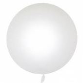 Шар Сфера 3D Bubble Бабблс 18'' пастель Белый 46см