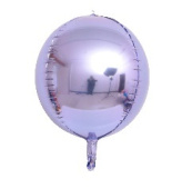 Шар Сфера 3D Bubble Бабблс 22'' металлик Лавандовый