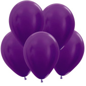 Шар латекс 5''/Sp металлик 551 Фиолетовый Violet 100шт