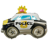 Шар фольга фигура Машина полицейская 26" 66см ВС