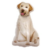 Шар фольга фигура Собака Лабрадор 70см 28" 100см 40" ВЗ